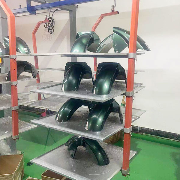 電動(dòng)車配件噴漆流水線